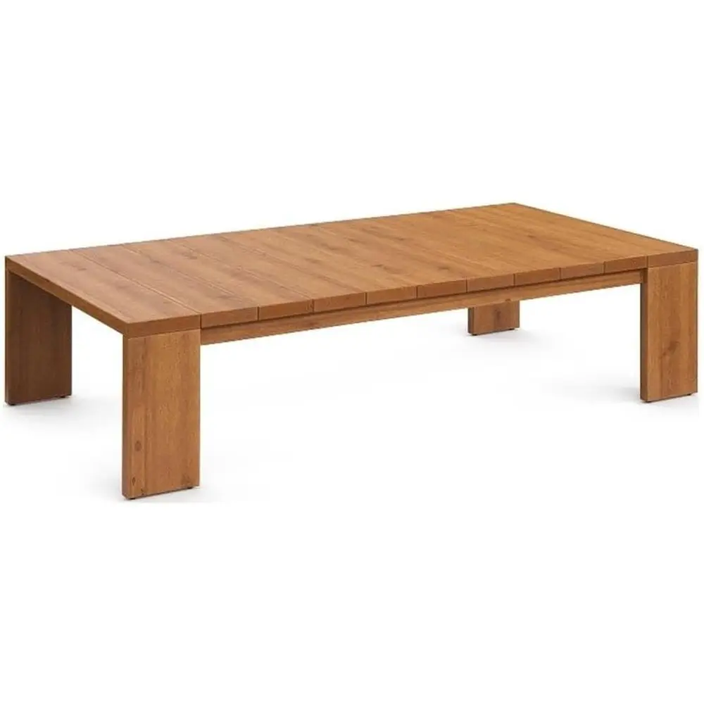 Acacia Wood Rectangular Outdoor Patio Coffee Table in Natural - Ideal as Garden Coffee Table or Porch Table
Acacia Wood Rectangular Outdoor Patio Coffee Table in Natural - Ideal as Garden Coffee Table or Porch Table