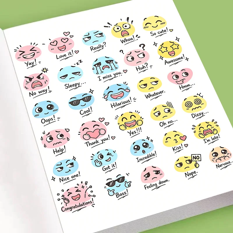 Expressions Doodle Coloring Book, Fun Emotion Cartoon Face Pages, Anxiety Relief Creativity Boost Art Therapy Coloring Book
Expressions Doodle Coloring Book, Fun Emotion Cartoon Face Pages, Anxiety Relief Creativity Boost Art Therapy Coloring Book
