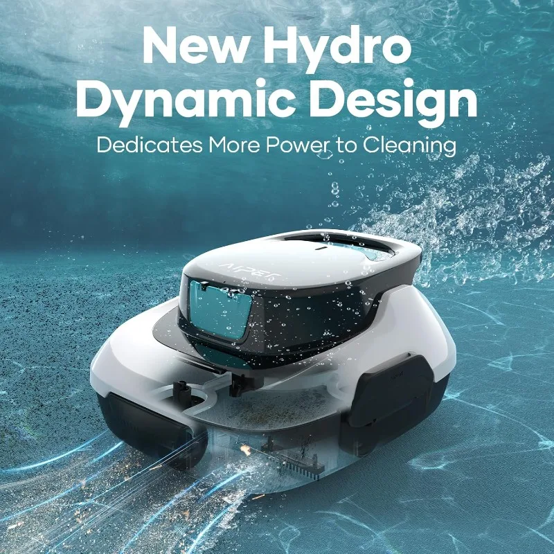 AIPER Cordless Automatic Cleaner, Pool Vacuum with Auto- Parking, Lightweight, Ideal for Above Ground Flat Pool up to 860 sq.ft.
AIPER Cordless Automatic Cleaner, Pool Vacuum with Auto- Parking, Lightweight, Ideal for Above Ground Flat Pool up to 860 sq.ft.