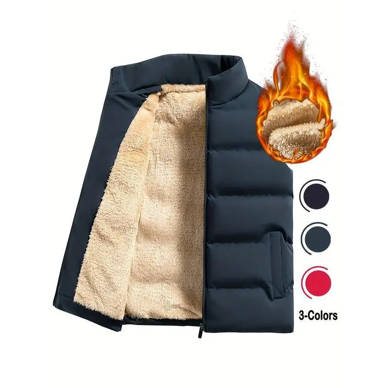 Men's Winter Fleece Vest Warm Slim Fit Long Style Couple's Outdoor Wear Regular Thickness Traditional Style No Brand
Men's Winter Fleece Vest Warm Slim Fit Long Style Couple's Outdoor Wear Regular Thickness Traditional Style No Brand