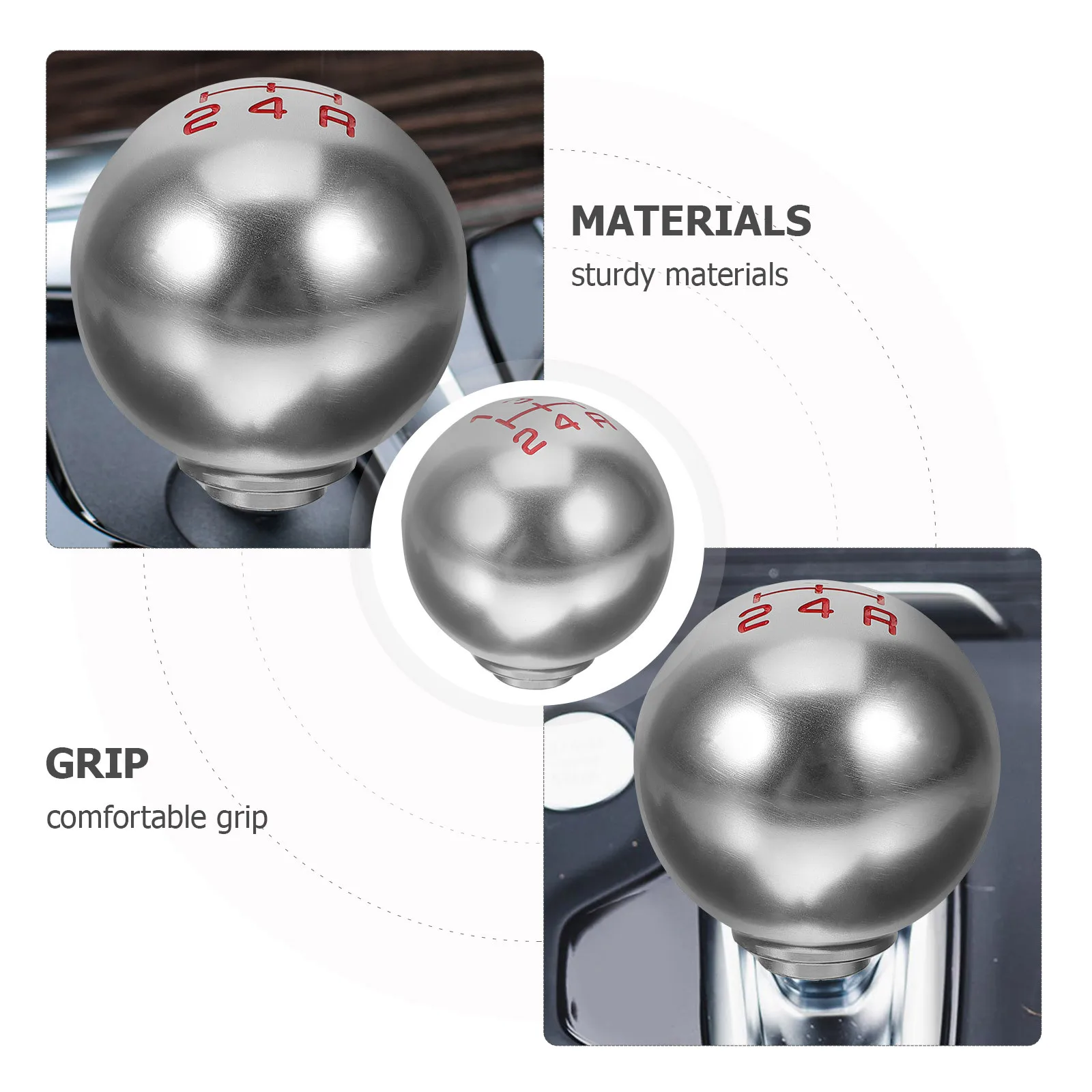 Car Gear Shift Knob 5-Speed Manual Lever Stick Handle Head Ergonomic Design Vehicle Shift Knob Replacement Decorative Car
Car Gear Shift Knob 5-Speed Manual Lever Stick Handle Head Ergonomic Design Vehicle Shift Knob Replacement Decorative Car