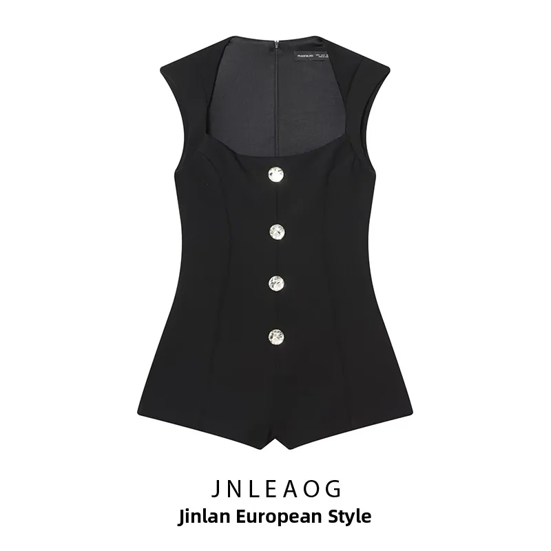 JNLEAOG Autumn New Women's Street Sle High Waist ort Length JNLEAOG Design Sense Jewelry Buttoned Suit
JNLEAOG Autumn New Women's Street Sle High Waist ort Length JNLEAOG Design Sense Jewelry Buttoned Suit