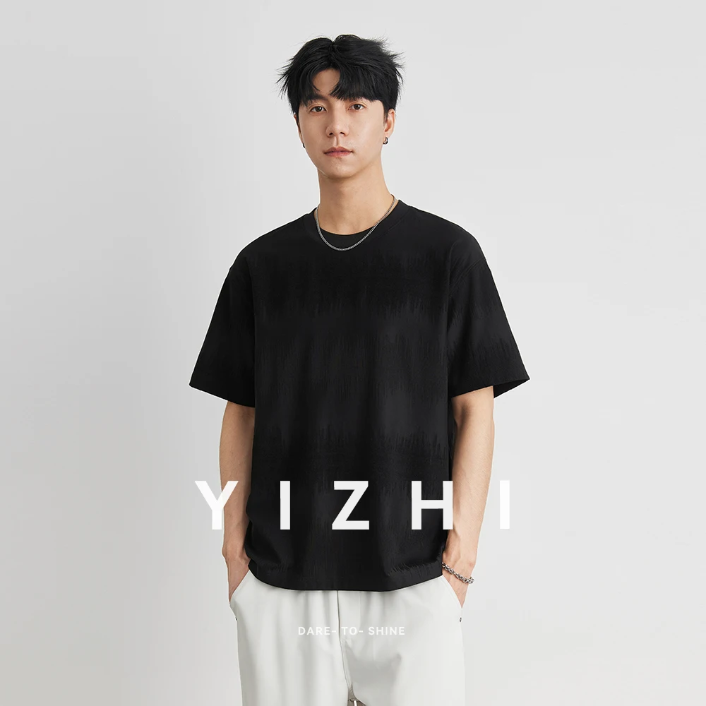 100% Cotton Men's Knitted Short Sleeve T-Shirt Summer New Round Neck Solid Color Loose Half Sleeve Top Fashion Men's Clothing
100% Cotton Men's Knitted Short Sleeve T-Shirt Summer New Round Neck Solid Color Loose Half Sleeve Top Fashion Men's Clothing