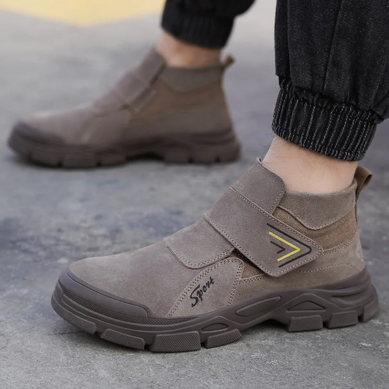men fashion steel toe caps work safety boots cow suede leather welding shoes security ankle botas worker footwear protection man
men fashion steel toe caps work safety boots cow suede leather welding shoes security ankle botas worker footwear protection man