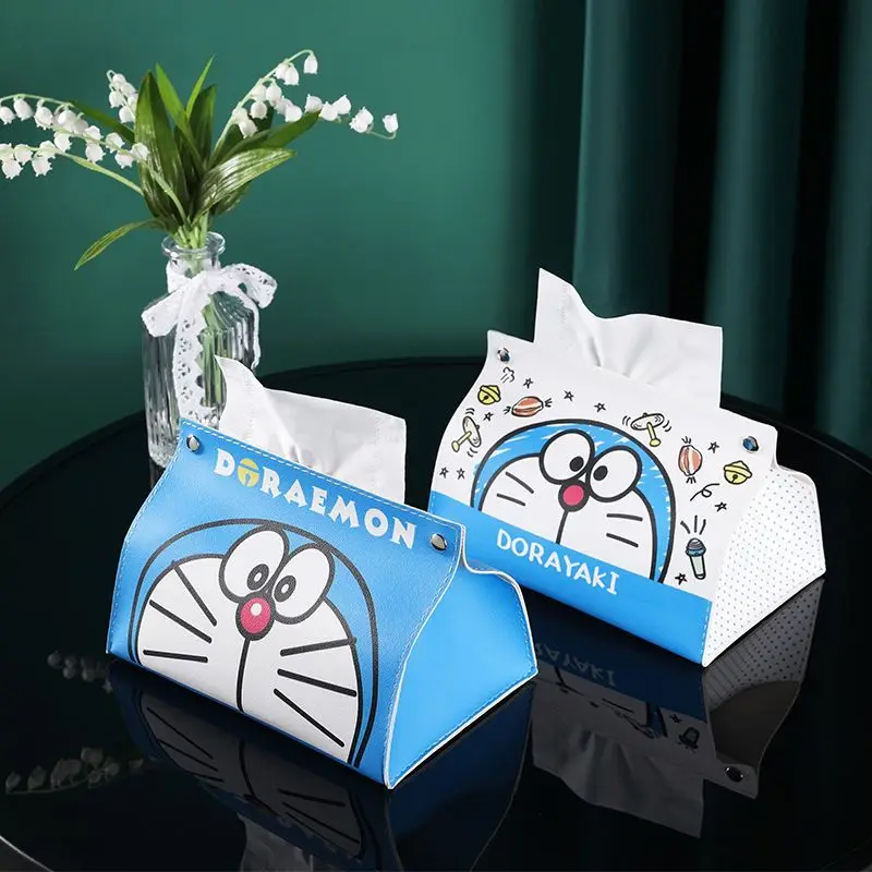 New Doraemon Dorami cute creative anime character peripheral tissue storage box simple personality desktop drawer box decoration
New Doraemon Dorami cute creative anime character peripheral tissue storage box simple personality desktop drawer box decoration