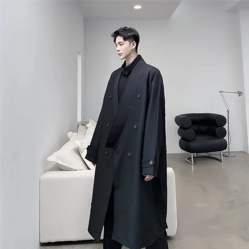 Autumn Winter New Sle Men's Jaet Belted Mid-Length Stand Collar Casual ape Windbreaker Trendy Haome Coat Youth ular
Autumn Winter New Sle Men's Jaet Belted Mid-Length Stand Collar Casual ape Windbreaker Trendy Haome Coat Youth ular