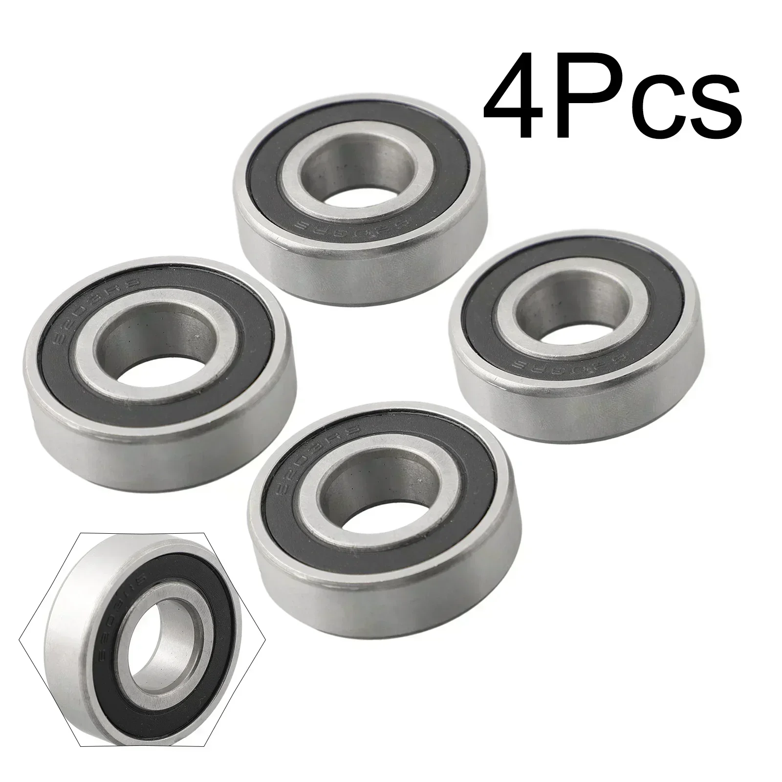 Set Of 4 Replacement Sealed Ball Bearings Model 203 Fits For Cade Bearings 7410600 9410600 7410124 9410124 For Equipment Repairs
Set Of 4 Replacement Sealed Ball Bearings Model 203 Fits For Cade Bearings 7410600 9410600 7410124 9410124 For Equipment Repairs