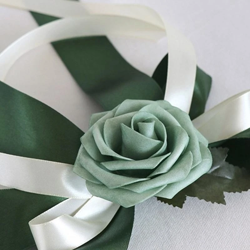 E8BD Luxurious Silk Fabric Flower Bowknots Charm for Wedding Party Car Embellishment
E8BD Luxurious Silk Fabric Flower Bowknots Charm for Wedding Party Car Embellishment