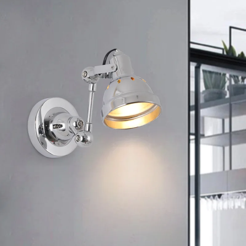The Latest High-quality Retro Light Luxury Bedside Lighting Wall with Personalized Design and Chrome Atmosphere Wall Lamp
The Latest High-quality Retro Light Luxury Bedside Lighting Wall with Personalized Design and Chrome Atmosphere Wall Lamp