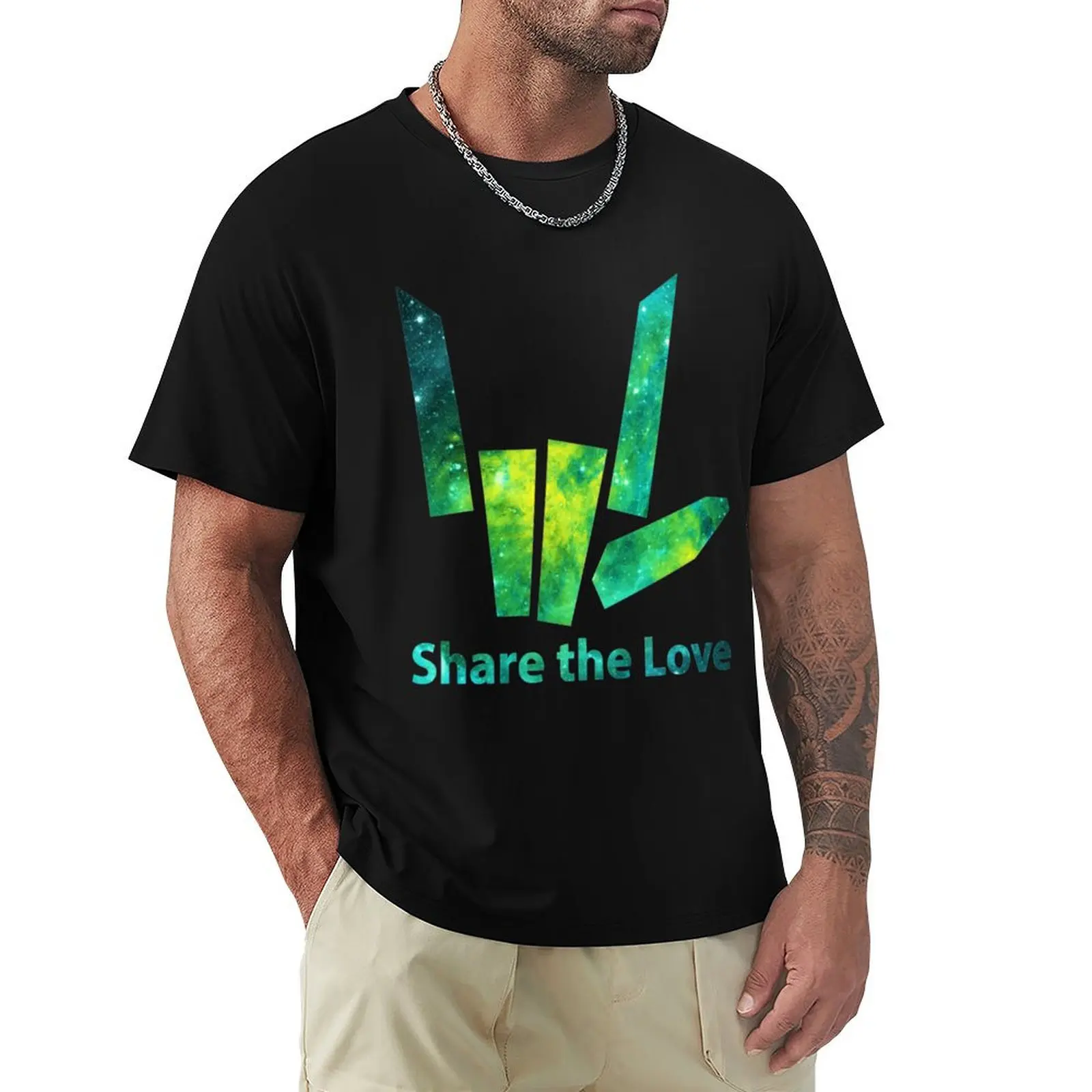 Share The Love Galaxy T-Shirt summer clothes Personalized t-shirt blacks korean fashion mens designer clothes
Share The Love Galaxy T-Shirt summer clothes Personalized t-shirt blacks korean fashion mens designer clothes