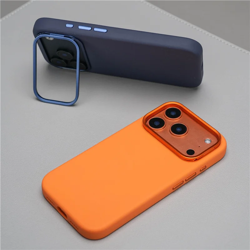 Original Camera Lens Holder Liquid Silicone For Magsafe Case For iPhone 17Pro 17 17Pro Max Matte Wireless Charge Magnetic Cover
Original Camera Lens Holder Liquid Silicone For Magsafe Case For iPhone 17Pro 17 17Pro Max Matte Wireless Charge Magnetic Cover