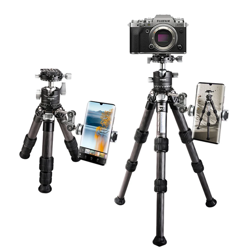 Coman TSC12A30 Carbon Fiber Professional Tripod For Dslr Camera New Product CNC Precision No Column Design Portable
Coman TSC12A30 Carbon Fiber Professional Tripod For Dslr Camera New Product CNC Precision No Column Design Portable