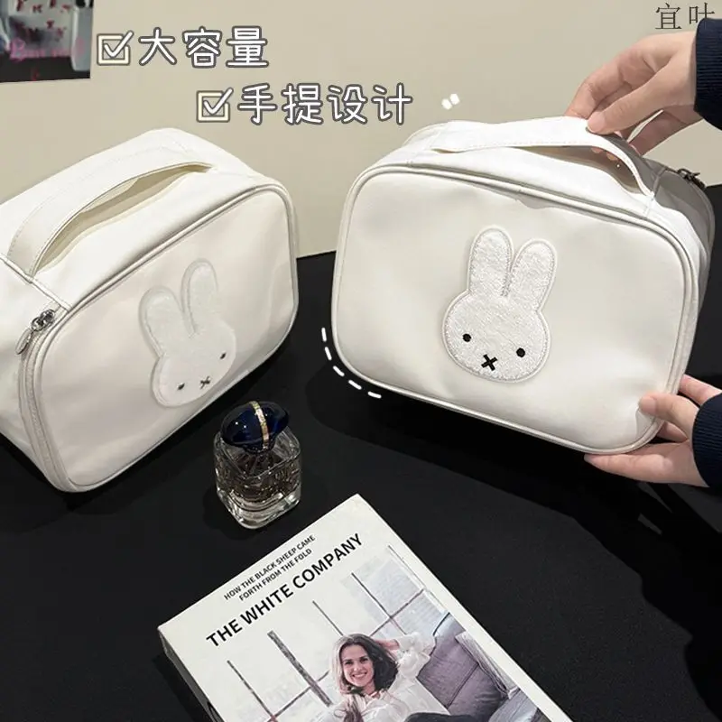 Embroidery Miffy Carry with One's Hand Make Up Portable Make Up Skin Care Product Partition Storage Bag 2026 New Style Go Out
Embroidery Miffy Carry with One's Hand Make Up Portable Make Up Skin Care Product Partition Storage Bag 2026 New Style Go Out