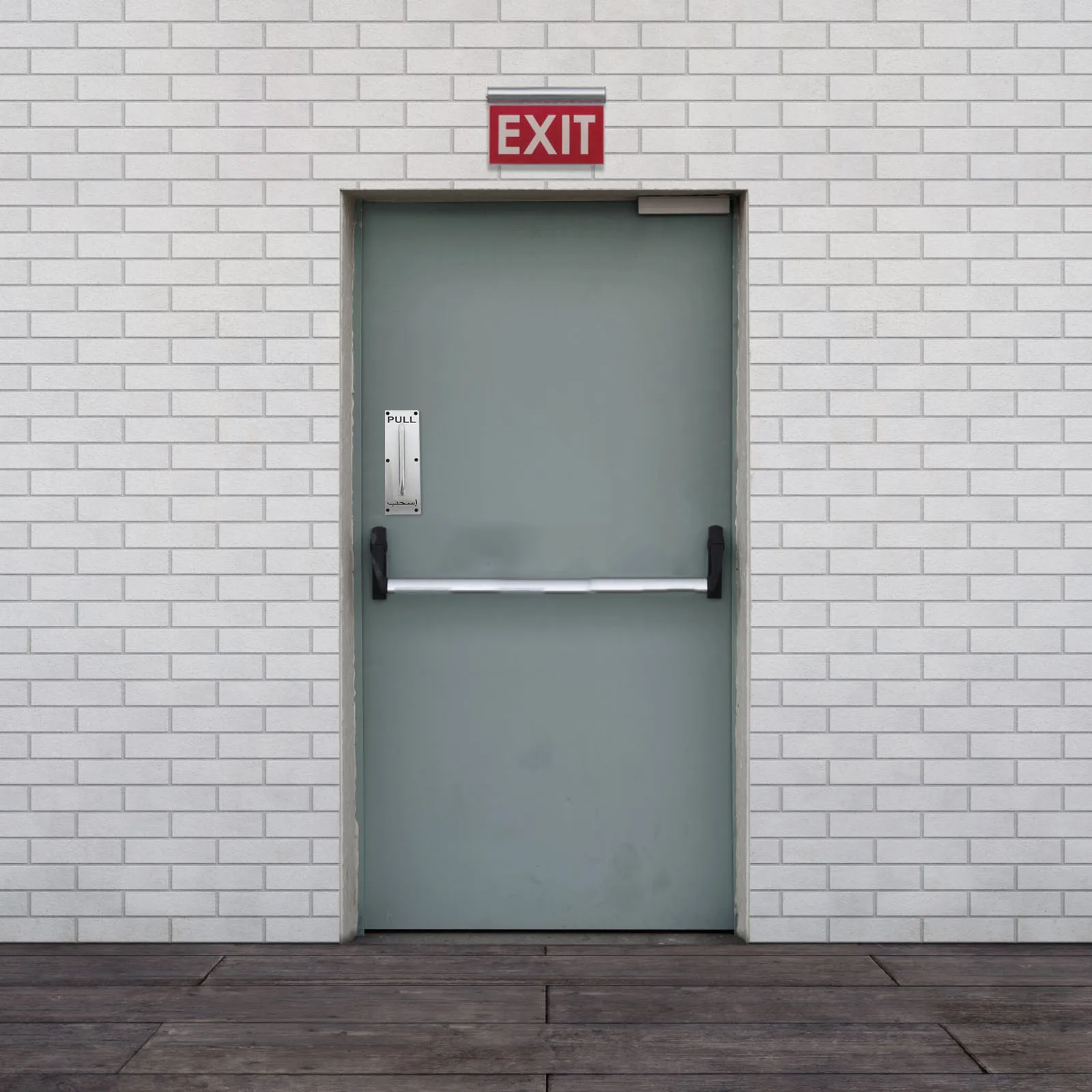 2pcs Stainless Steel Door Plate Handle Heavy Duty Pull Push Gate Barn Shed Commercial Fire Door Handle For Home Office Warehouse
2pcs Stainless Steel Door Plate Handle Heavy Duty Pull Push Gate Barn Shed Commercial Fire Door Handle For Home Office Warehouse