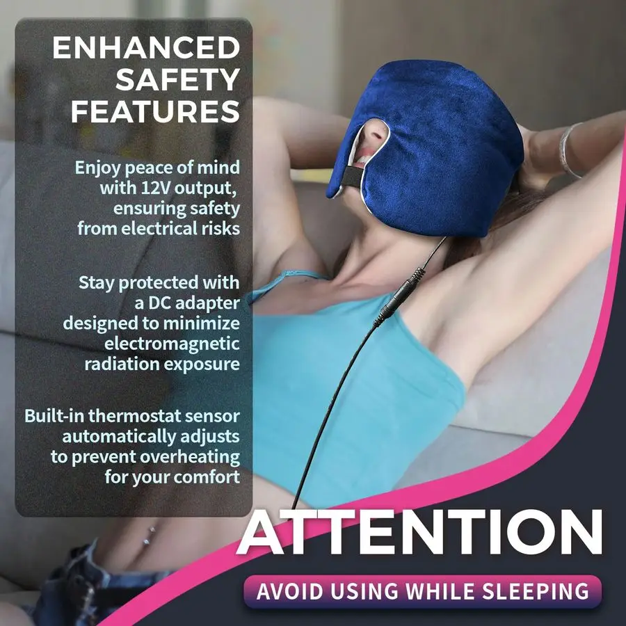 Грелка для лица от натяжения головных болей, сухих глаз, снятия пазухи, маска для лица с подогревом с полным покрытием для помощи во сне и давления R
Грелка для лица от натяжения головных болей, сухих глаз, снятия пазухи, маска для лица с подогревом с полным покрытием для помощи во сне и давления R