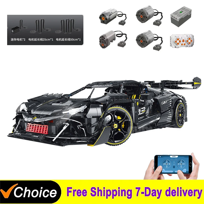 3729Pcs Technical 1:8 Sports Car 296 Building Blocks Model Vehicle Bricks Assembling Toys for Boys Christmas Gift Set
3729Pcs Technical 1:8 Sports Car 296 Building Blocks Model Vehicle Bricks Assembling Toys for Boys Christmas Gift Set