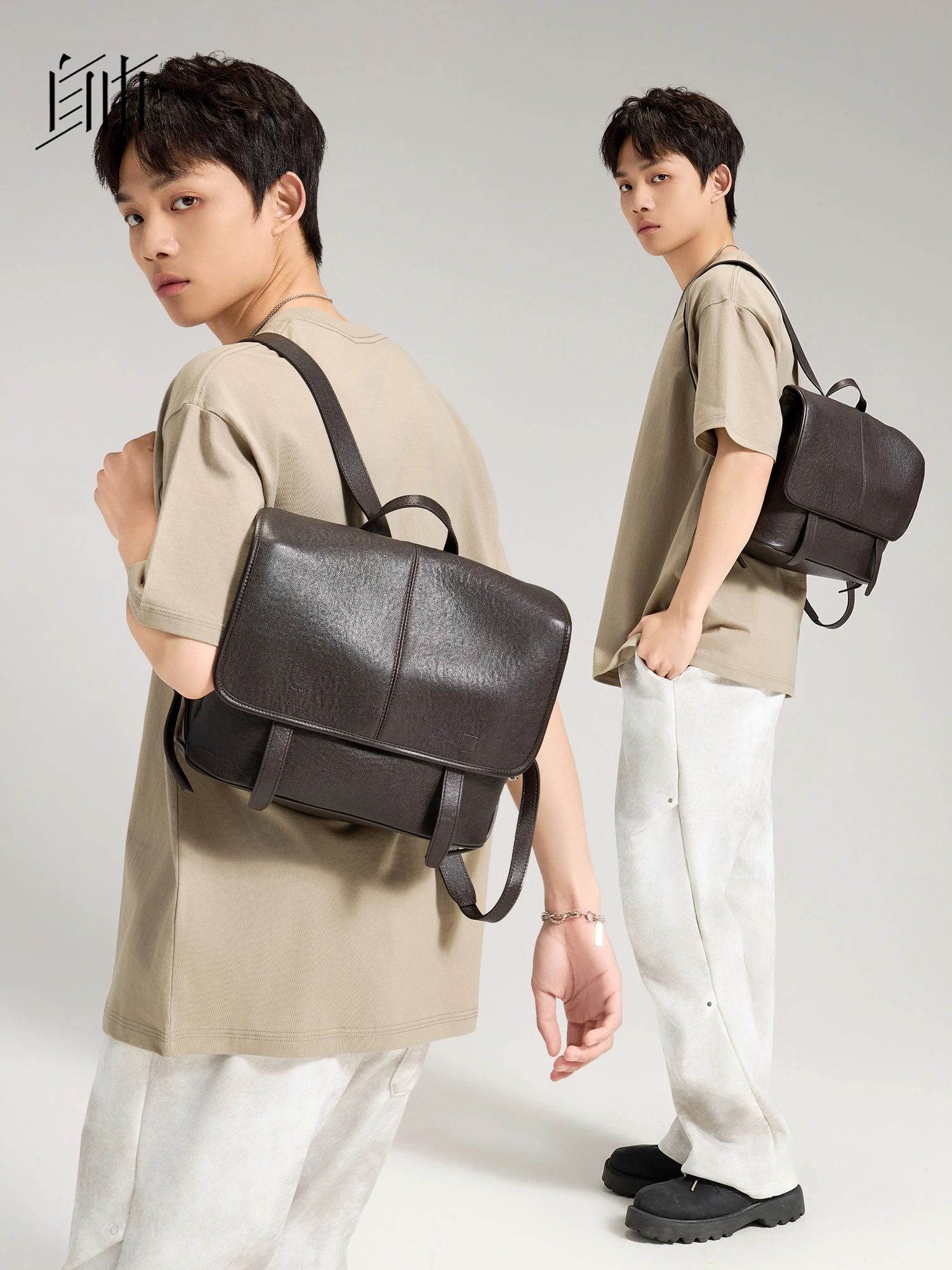SFREEYA American Retro Leather Double Shoulder Bag Casual Commuting Travel Laptop Backpack Large Capacity Business Trip Bag
SFREEYA American Retro Leather Double Shoulder Bag Casual Commuting Travel Laptop Backpack Large Capacity Business Trip Bag