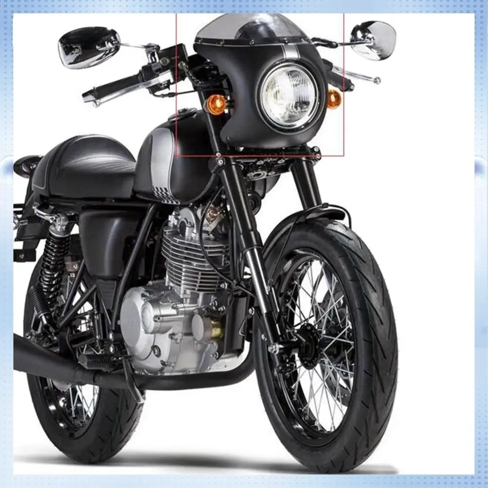 AM-Motorcycle Front Headlight Fairing Windscreen Windshield Plastic Universal Cafe Racer Retro Headlight Wind Screen
AM-Motorcycle Front Headlight Fairing Windscreen Windshield Plastic Universal Cafe Racer Retro Headlight Wind Screen