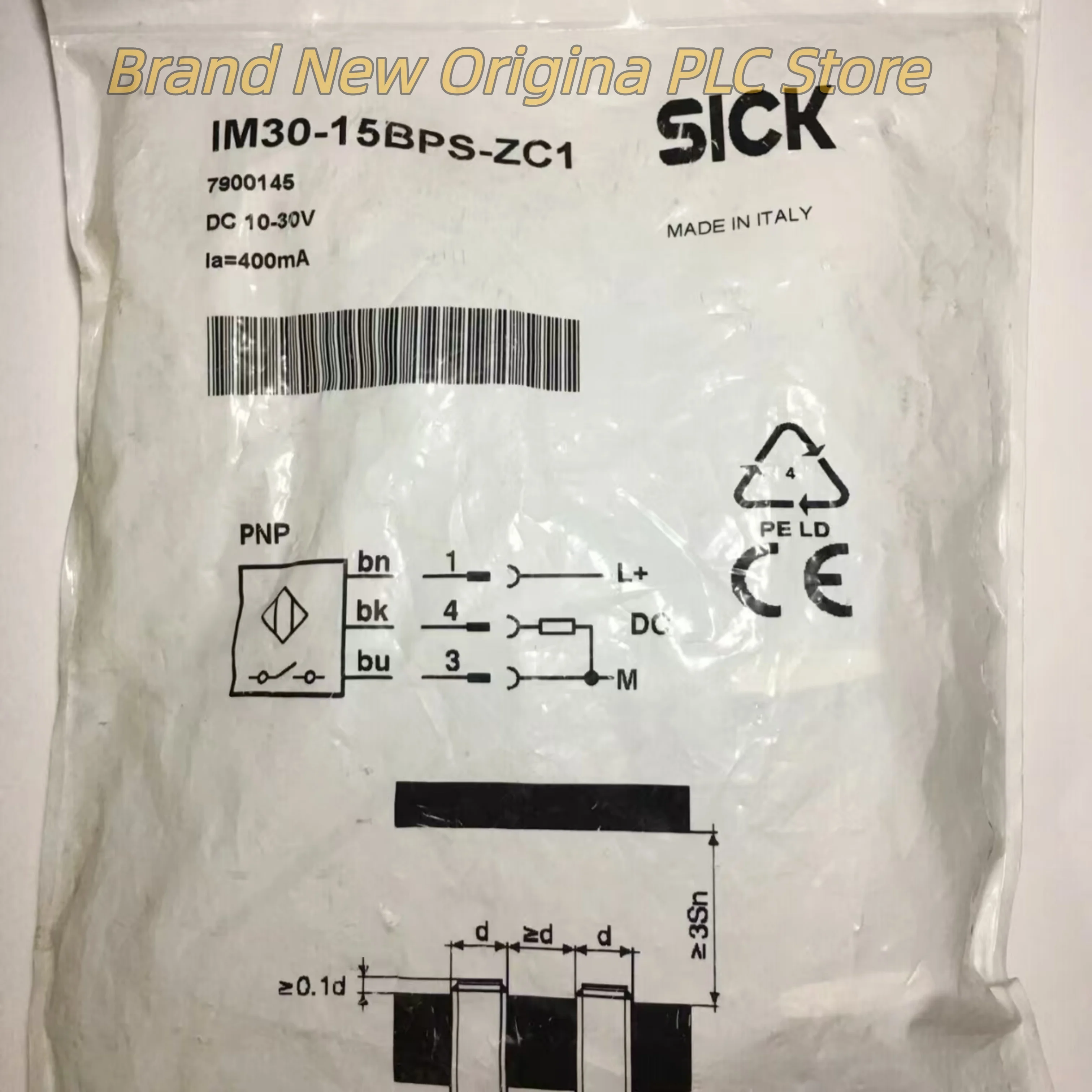 IM30-15BPS-ZC1 brand new Inductive Proximity Sensors
IM30-15BPS-ZC1 brand new Inductive Proximity Sensors