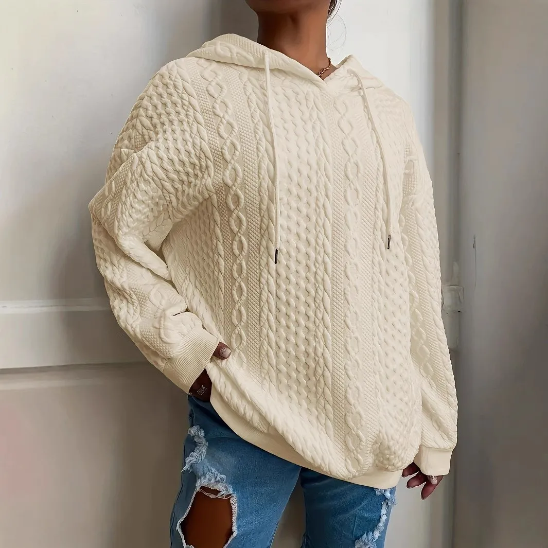 Fashionable Twisted Hat Sweatshirt Women's Top Trendy Spring Autumn 2026 Cross-Border New Style Elderly Population Suitable
Fashionable Twisted Hat Sweatshirt Women's Top Trendy Spring Autumn 2026 Cross-Border New Style Elderly Population Suitable
