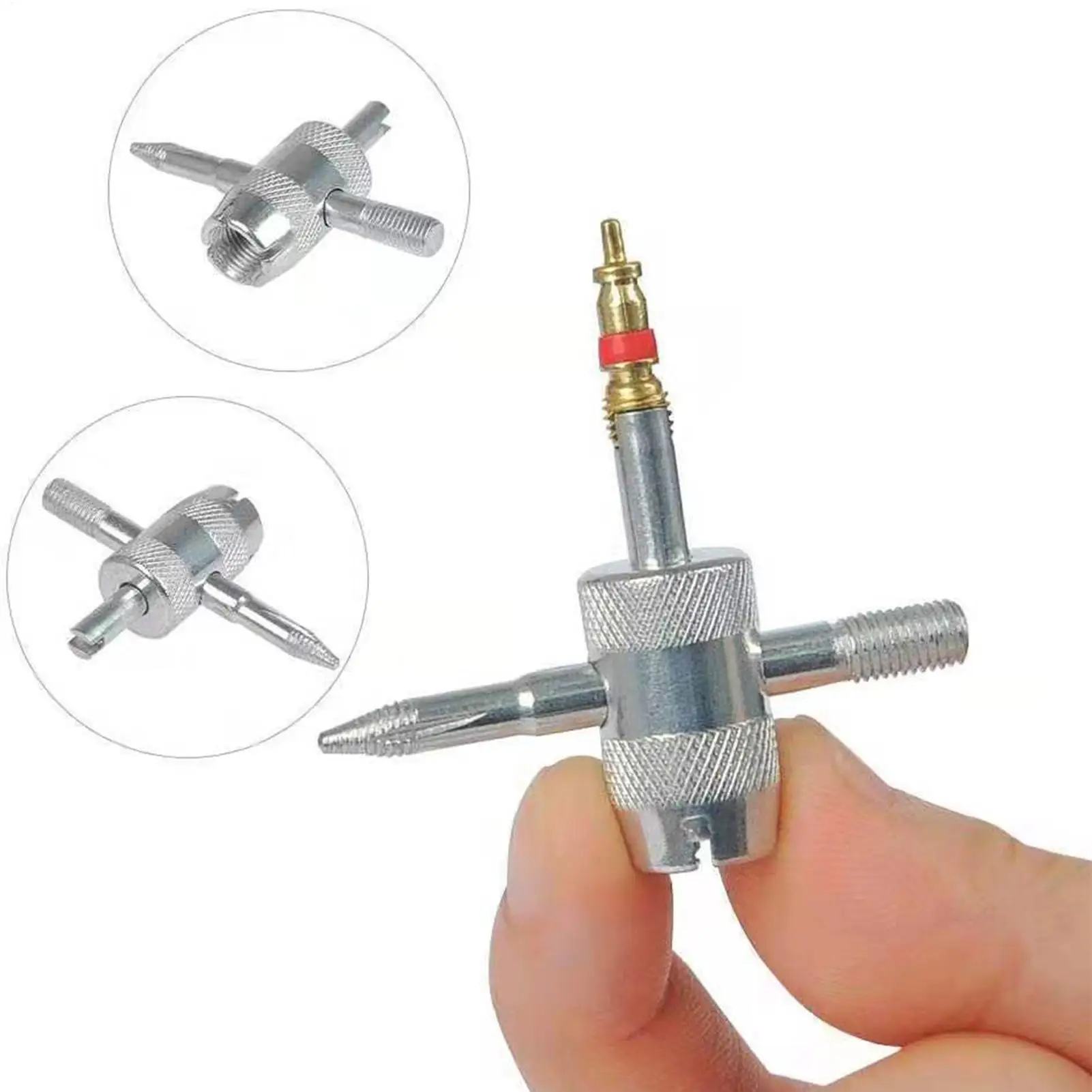 Инструмент для снятия штоков клапанов, набор для установки колесных вентилей, комплект для снятия вентилей для велосипедов, мотоциклов, автомобилей, грузовиков, внедорожников и другой техники
Инструмент для снятия штоков клапанов, набор для установки колесных вентилей, комплект для снятия вентилей для велосипедов, мотоциклов, автомобилей, грузовиков, внедорожников и другой техники