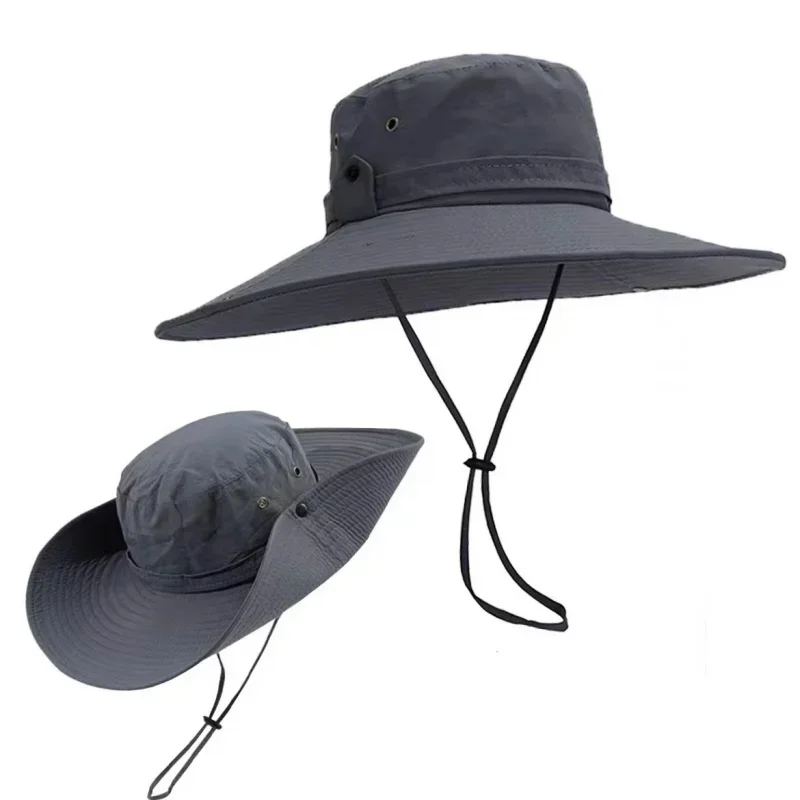 Men's UV Protection Sun Hat Breathable Mesh Summer Fisherman Hat for Hiking Camping Trekking
Men's UV Protection Sun Hat Breathable Mesh Summer Fisherman Hat for Hiking Camping Trekking