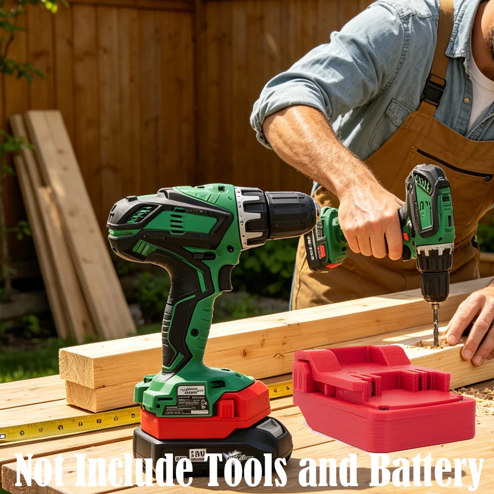 Cordless Electric Adapter For Aldi Ferrex 20V Lithium Battery to for Hitachi Hikoki 18V Li-ion Drill Power Tool Accessories
Cordless Electric Adapter For Aldi Ferrex 20V Lithium Battery to for Hitachi Hikoki 18V Li-ion Drill Power Tool Accessories