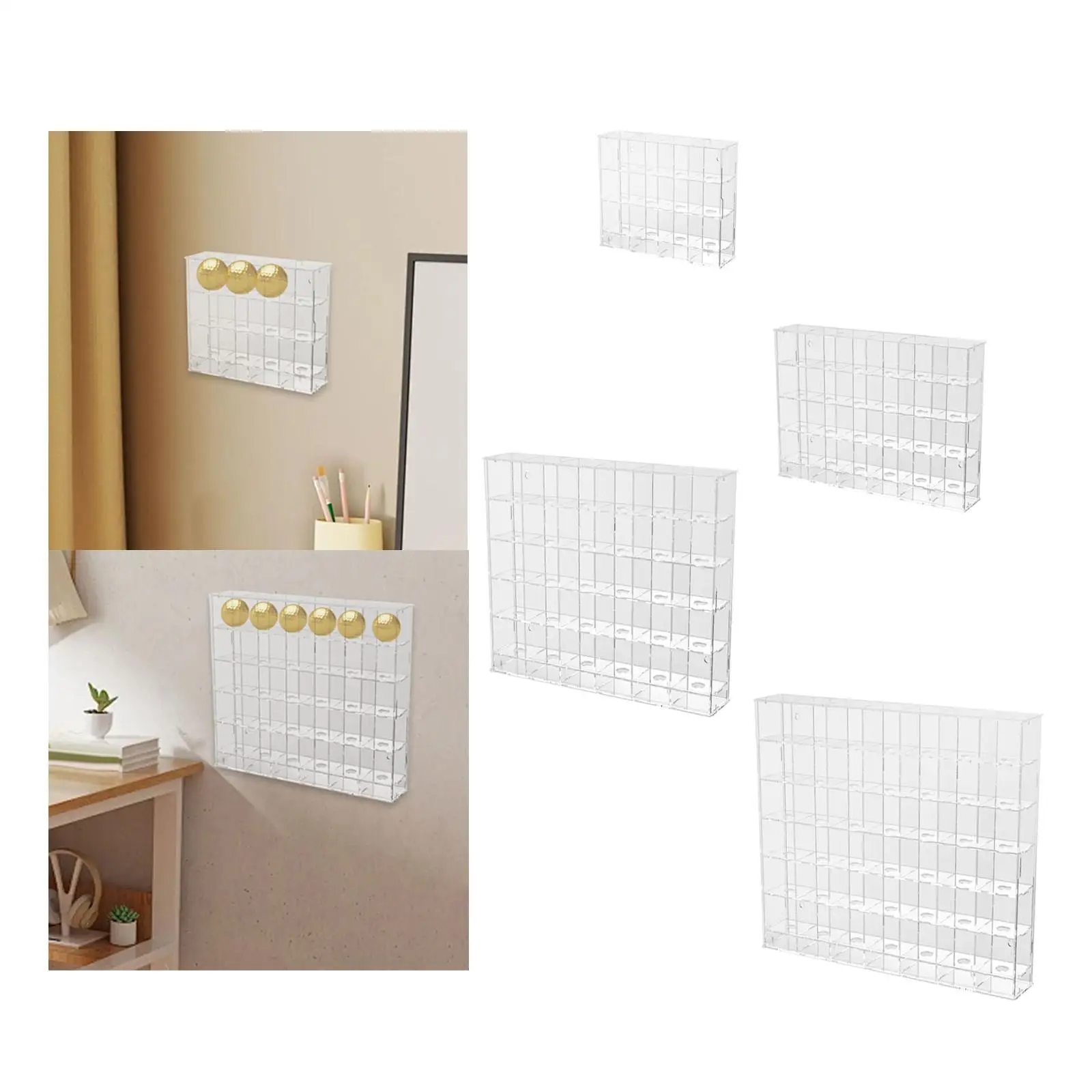Golf Ball Display Case Clear Golfer's Gift Wall Mounted Cabinet Holder for Golf Enthusiast Collectibles Golf Balls Table Tennis
Golf Ball Display Case Clear Golfer's Gift Wall Mounted Cabinet Holder for Golf Enthusiast Collectibles Golf Balls Table Tennis
