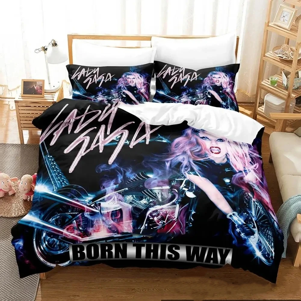 3D Print Lady Gaga Bedding Set Boys Girls Twin Queen King Size Duvet Cover Pillowcase Bed boys Adult Home Textileextile
3D Print Lady Gaga Bedding Set Boys Girls Twin Queen King Size Duvet Cover Pillowcase Bed boys Adult Home Textileextile
