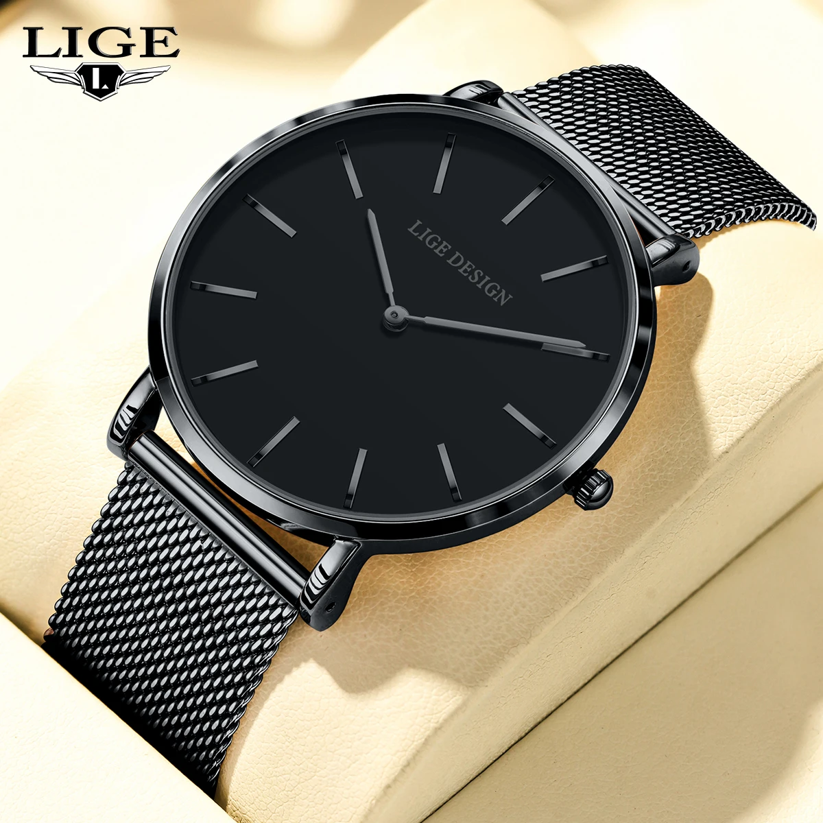 LIGE Luxury Watches For Men Stainless Steel Waterproof Luminous Man Watch Date Week Fashion Casual Men's Quartz Watch Reloj
LIGE Luxury Watches For Men Stainless Steel Waterproof Luminous Man Watch Date Week Fashion Casual Men's Quartz Watch Reloj