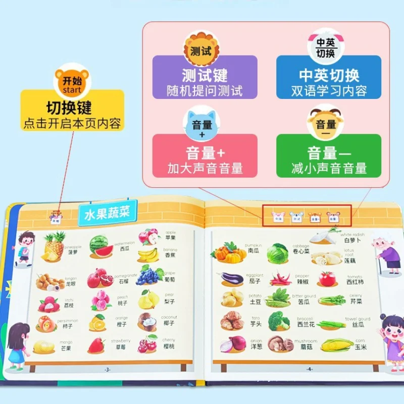 Early Education, Pinyin, Language & Literacy Enlightenment Cognitive Audiobook, Bilingual in Chinese and English
Early Education, Pinyin, Language & Literacy Enlightenment Cognitive Audiobook, Bilingual in Chinese and English