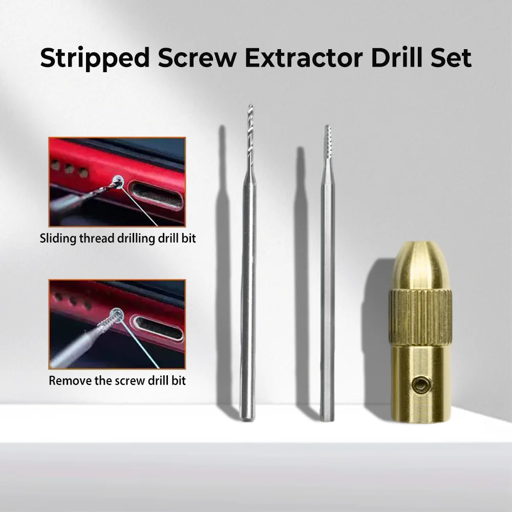 Stripped Screw Extractor Drill Set Stripped Screw Extractor Drill Set Carbide Mobile Phone Repair Tool Kit Easy Removal SD90
Stripped Screw Extractor Drill Set Stripped Screw Extractor Drill Set Carbide Mobile Phone Repair Tool Kit Easy Removal SD90