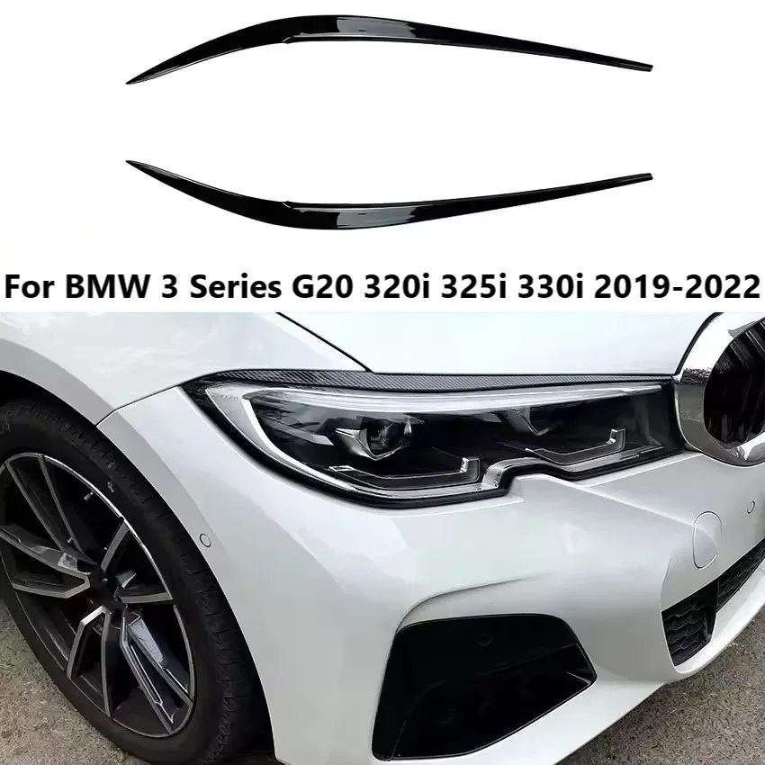 Car Front Headlight Eyebrows For BMW 3 Series G20 320i 325i 330i 2019-2022 Eyelid Cover Exterior Tuning Car Accessories
Car Front Headlight Eyebrows For BMW 3 Series G20 320i 325i 330i 2019-2022 Eyelid Cover Exterior Tuning Car Accessories