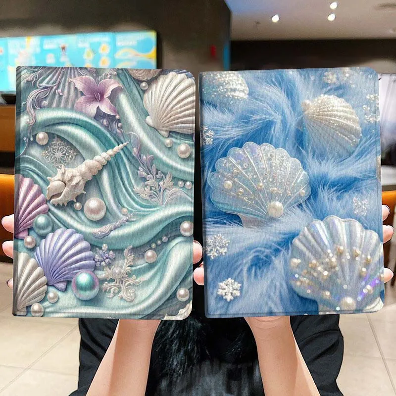 Sparkling Blue Shell Decor For Honor Pad 8 V8 9 GT MagicPad 13 3 2 Tab MatePad Pro Air 12 X 12.6 Foldable Tablet Case Gift
Sparkling Blue Shell Decor For Honor Pad 8 V8 9 GT MagicPad 13 3 2 Tab MatePad Pro Air 12 X 12.6 Foldable Tablet Case Gift