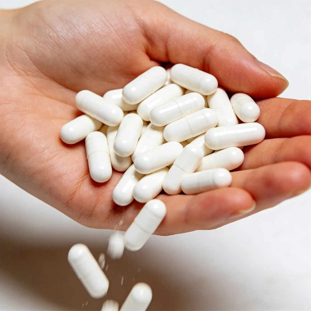 0# 1# 1000PCS Enteric Coated Empty Gelatin Capsule White, Entrosolube Vacant Capsule,Hollow Capsules Shell
0# 1# 1000PCS Enteric Coated Empty Gelatin Capsule White, Entrosolube Vacant Capsule,Hollow Capsules Shell