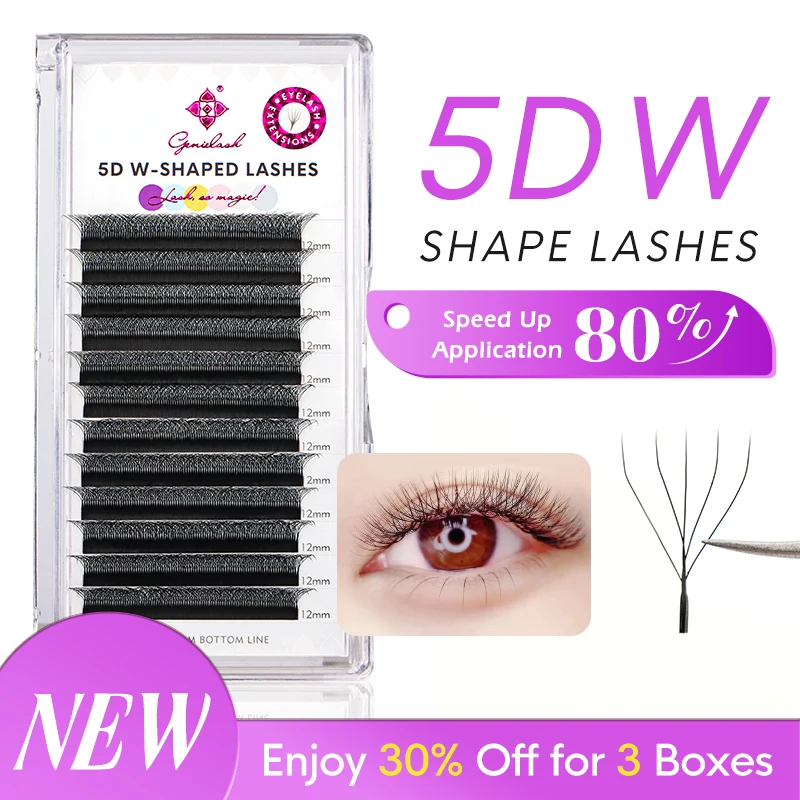 Genielash 5D W-shape наращивание ресниц бразильский объем 0,07 D/D + Наращивание ресниц профессиональные мягкие готовые вентиляторы
Genielash 5D W-shape наращивание ресниц бразильский объем 0,07 D/D + Наращивание ресниц профессиональные мягкие готовые вентиляторы