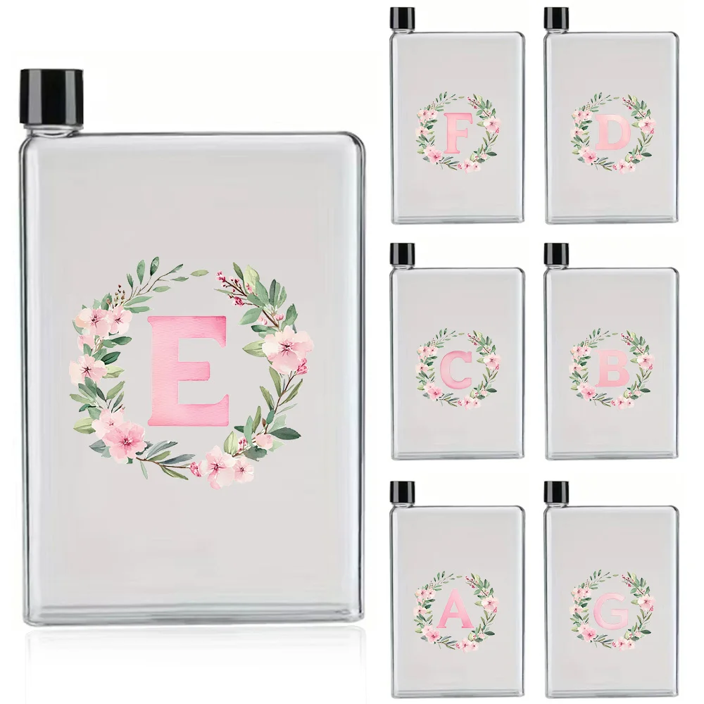 420ml Transparent Water Bottle Easy To Clean Travel and Outdoor Sports Are Essential Wreath Initial Name 26 Letters Pattern
420ml Transparent Water Bottle Easy To Clean Travel and Outdoor Sports Are Essential Wreath Initial Name 26 Letters Pattern