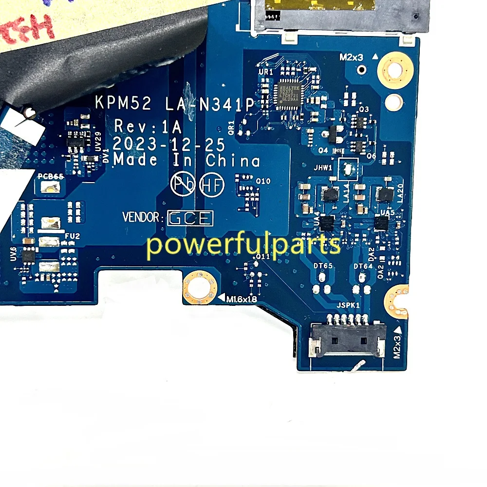 Для HP envy x360 2in1 15-FE материнская плата KPM52 LA-N341P N84676-601 Ultra7 155U 32 ГБ встроенная рабочая хорошая
Для HP envy x360 2in1 15-FE материнская плата KPM52 LA-N341P N84676-601 Ultra7 155U 32 ГБ встроенная рабочая хорошая