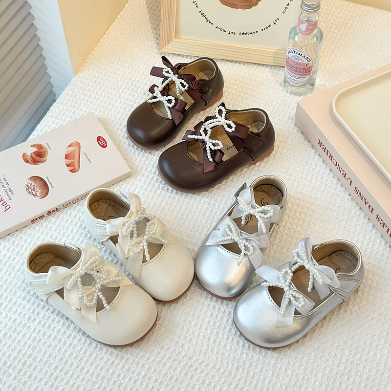 2025 Spring New Children Leather Shoes for Girls Fashion Korean Style Soft Anti-slippery Versatile Chic Princess Dress Shoes
2025 Spring New Children Leather Shoes for Girls Fashion Korean Style Soft Anti-slippery Versatile Chic Princess Dress Shoes