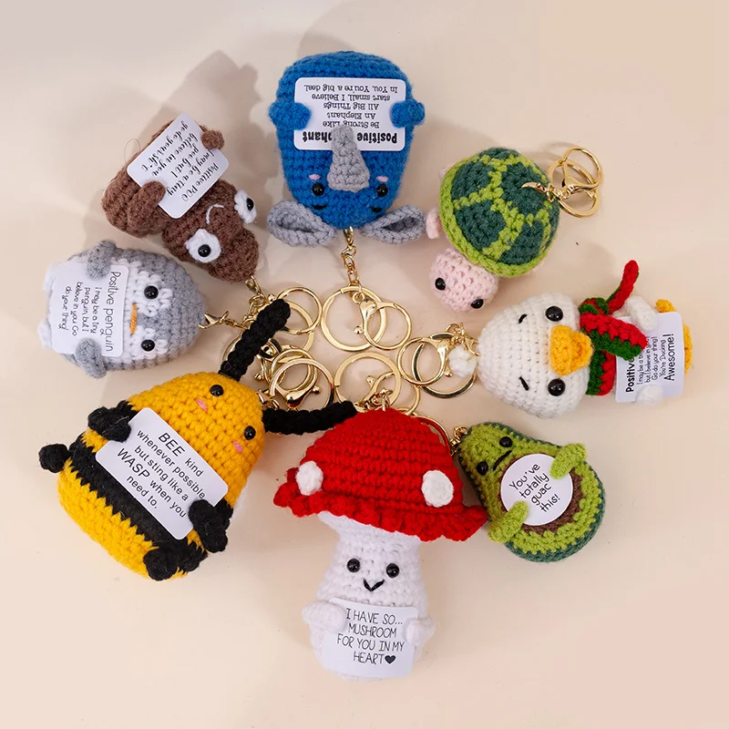 Мультфильм мечта Вязание маленьких животных плюшевые игрушки мини милая утка пчела пингвин черепаха гриб авокадо подвески брелок сумки Декор
Мультфильм мечта Вязание маленьких животных плюшевые игрушки мини милая утка пчела пингвин черепаха гриб авокадо подвески брелок сумки Декор