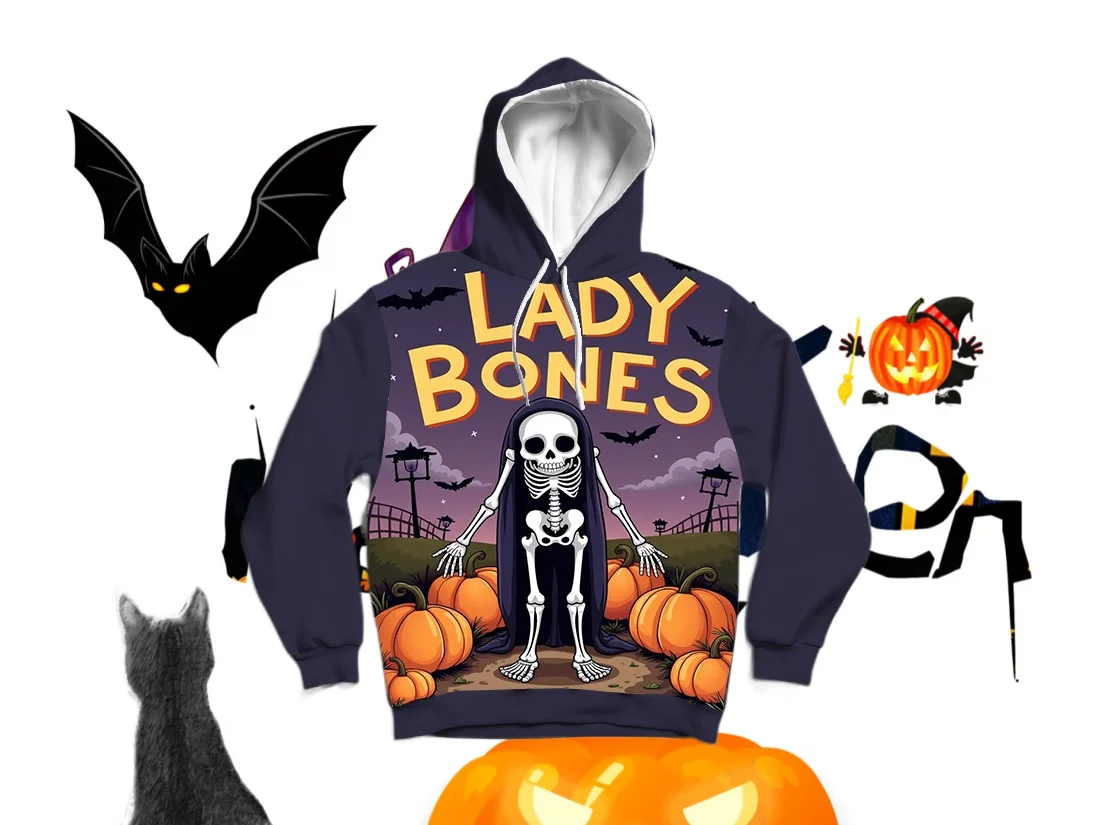 25/26 Latest Autumn/Winter Halloween Elements 3D Printed Hoodie Large Adult Same Size Female Same Size Original Design Top
25/26 Latest Autumn/Winter Halloween Elements 3D Printed Hoodie Large Adult Same Size Female Same Size Original Design Top