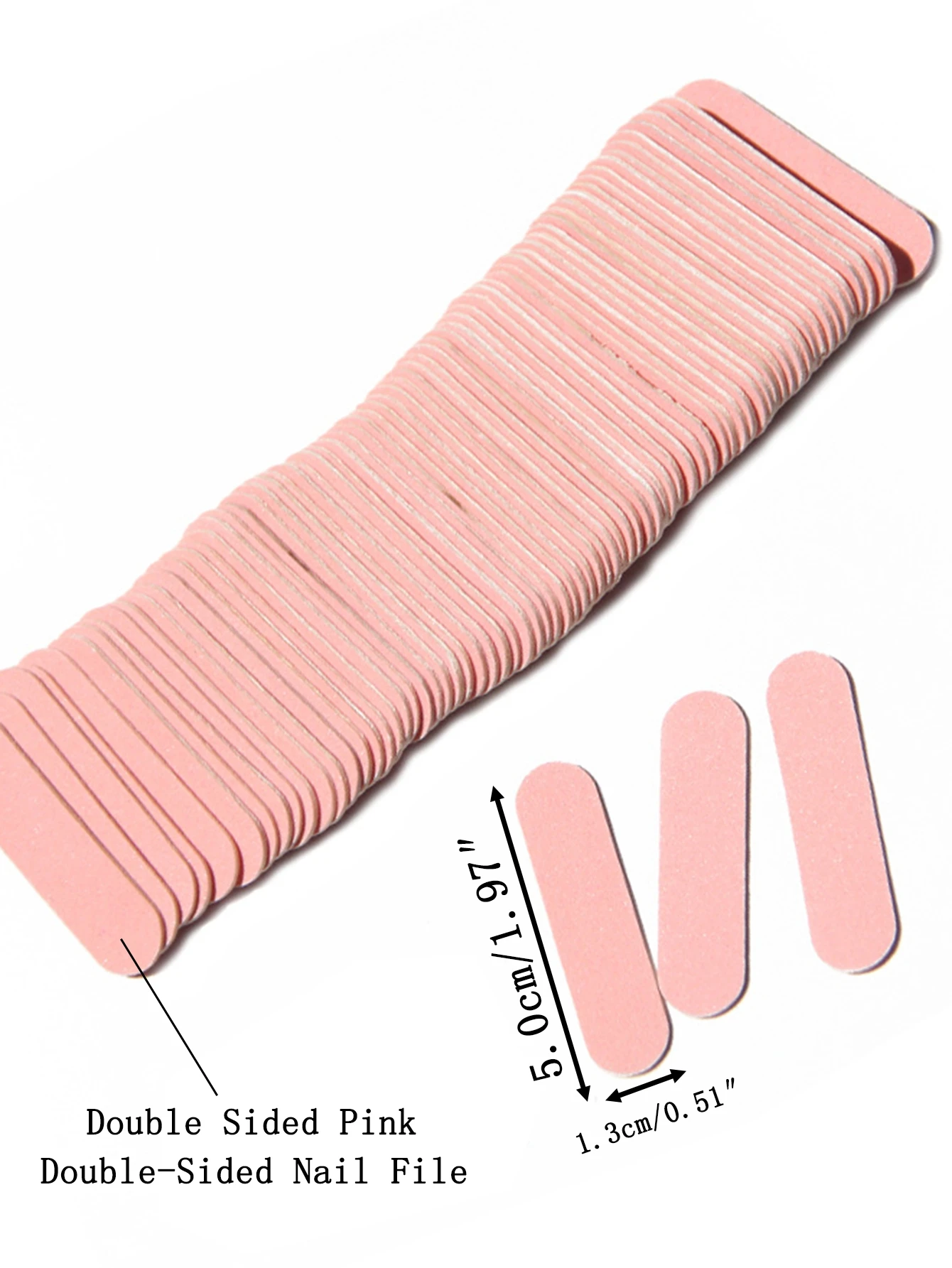 15 to 200 Pcs Mini Pink Nail Files Double Sided Emery Boards for Manicure Pedicure Nail Art Buffing and Shaping Tools
15 to 200 Pcs Mini Pink Nail Files Double Sided Emery Boards for Manicure Pedicure Nail Art Buffing and Shaping Tools