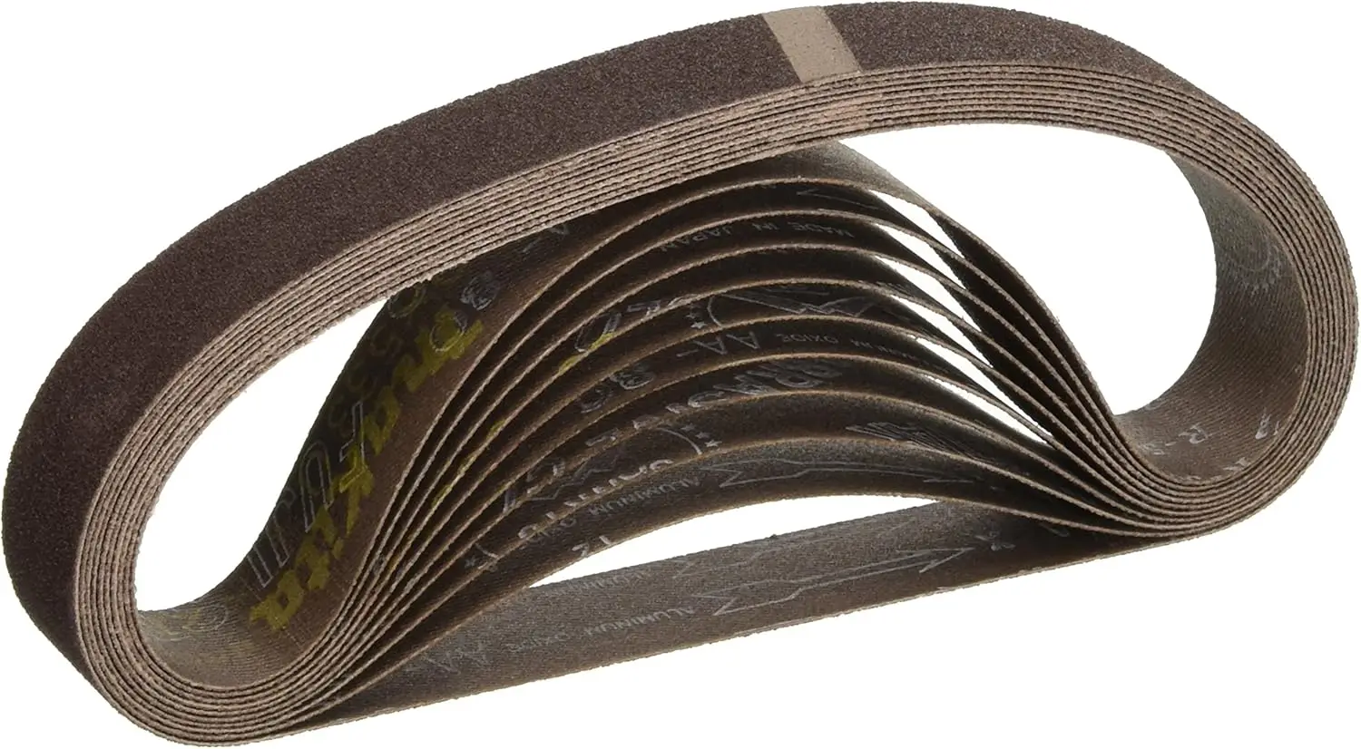 80 Grit Sanding Belts 1-1/8x21 Inch for Woodworking and Metal Polishing, 10 Pack
80 Grit Sanding Belts 1-1/8x21 Inch for Woodworking and Metal Polishing, 10 Pack