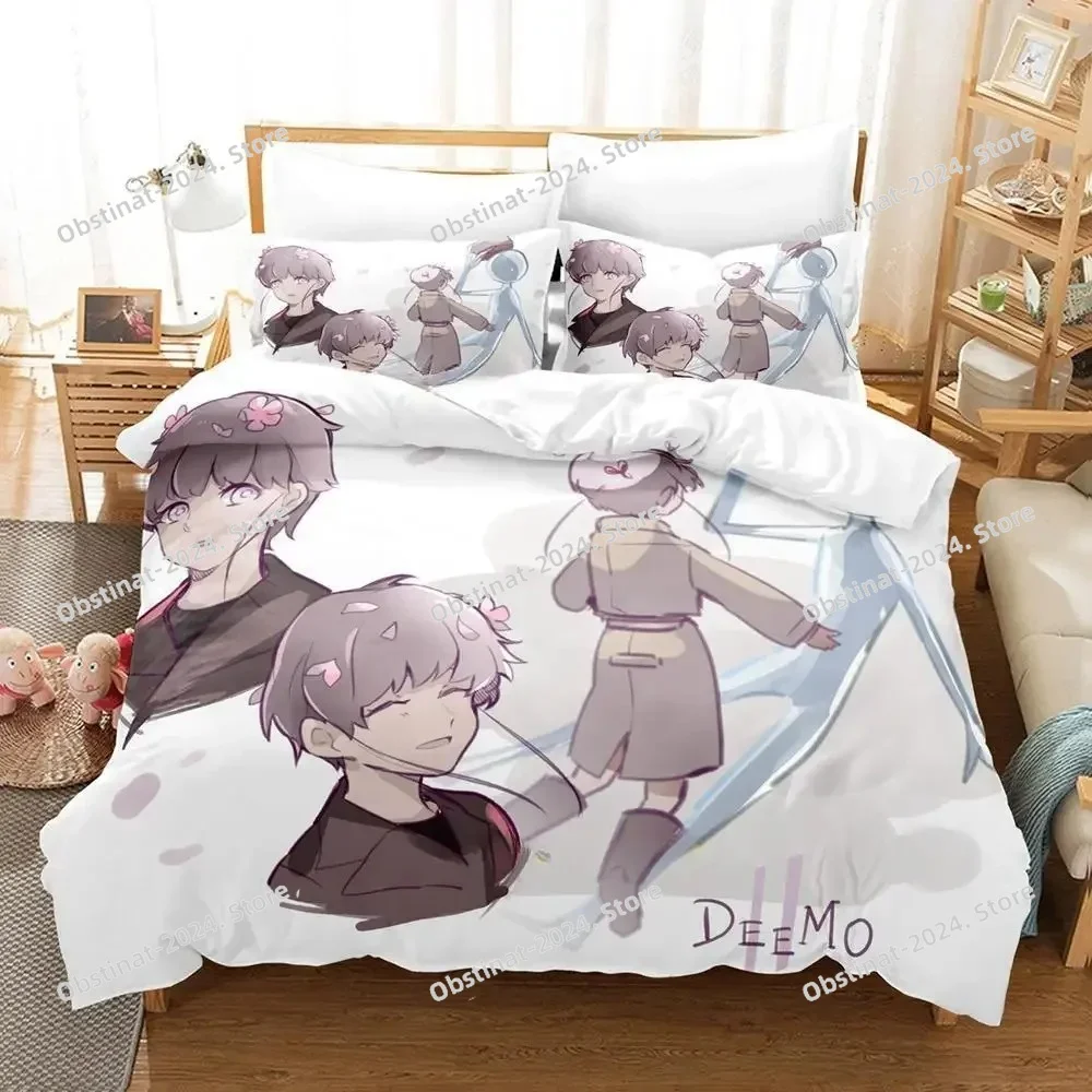Game DEEMO II Bedding Set Printed Duvet Cover Sheet Pillowcase Bed Soft Quilt Cover Full Queen King Size 3D Anime Bed Sheet Set
Game DEEMO II Bedding Set Printed Duvet Cover Sheet Pillowcase Bed Soft Quilt Cover Full Queen King Size 3D Anime Bed Sheet Set