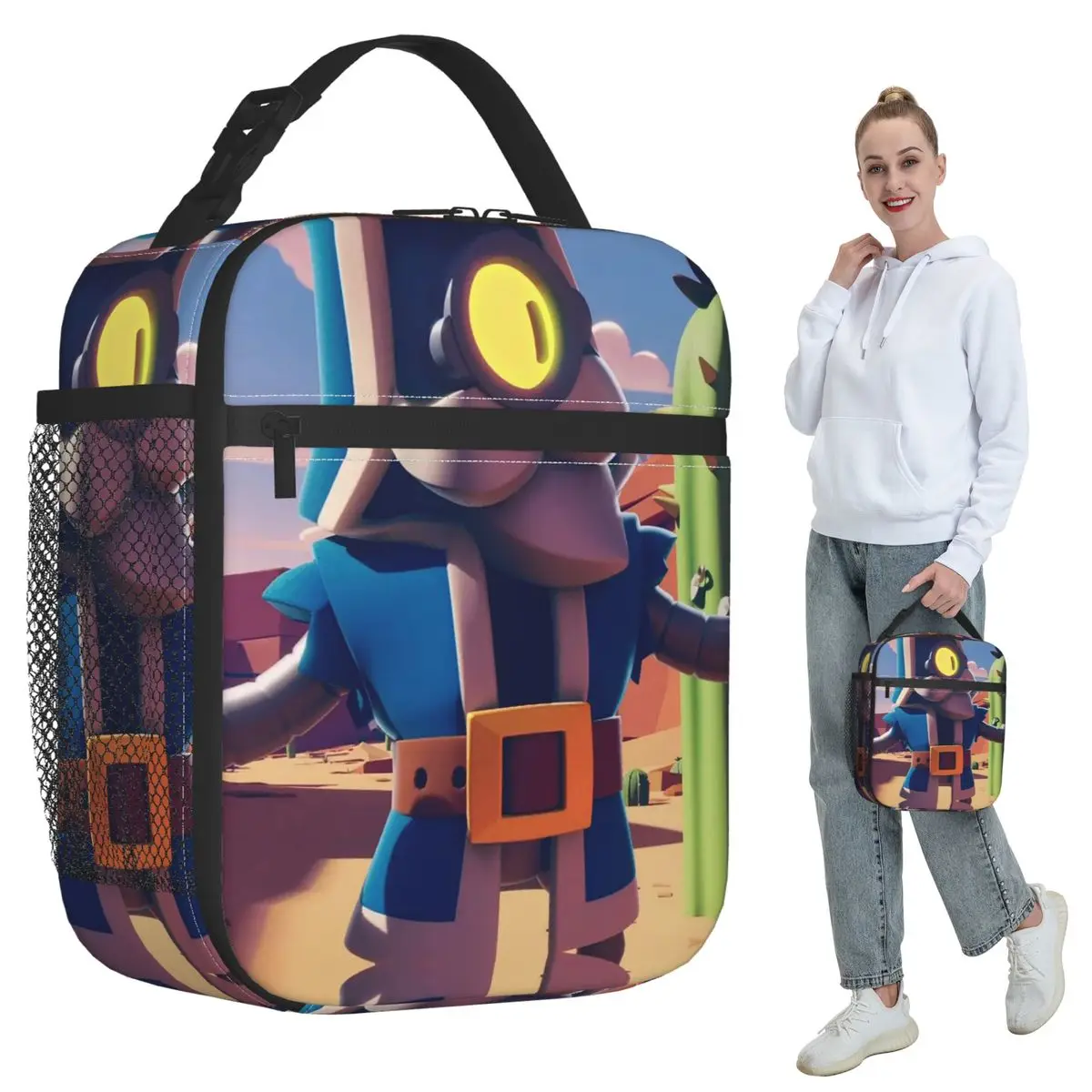 B-Brawled Game Insulated Lunch Bag for Kids School Cooler Thermal Food Box Tote Leakproof Lunch Boxes Container
B-Brawled Game Insulated Lunch Bag for Kids School Cooler Thermal Food Box Tote Leakproof Lunch Boxes Container