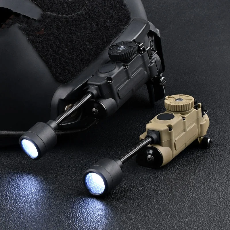 Side-inder Helmet Lamp Tactical Strobe Light Red/Green/Blue/White/IR Head IFF Light Hunting Fishing Auxiliary LED Flashlight
Side-inder Helmet Lamp Tactical Strobe Light Red/Green/Blue/White/IR Head IFF Light Hunting Fishing Auxiliary LED Flashlight