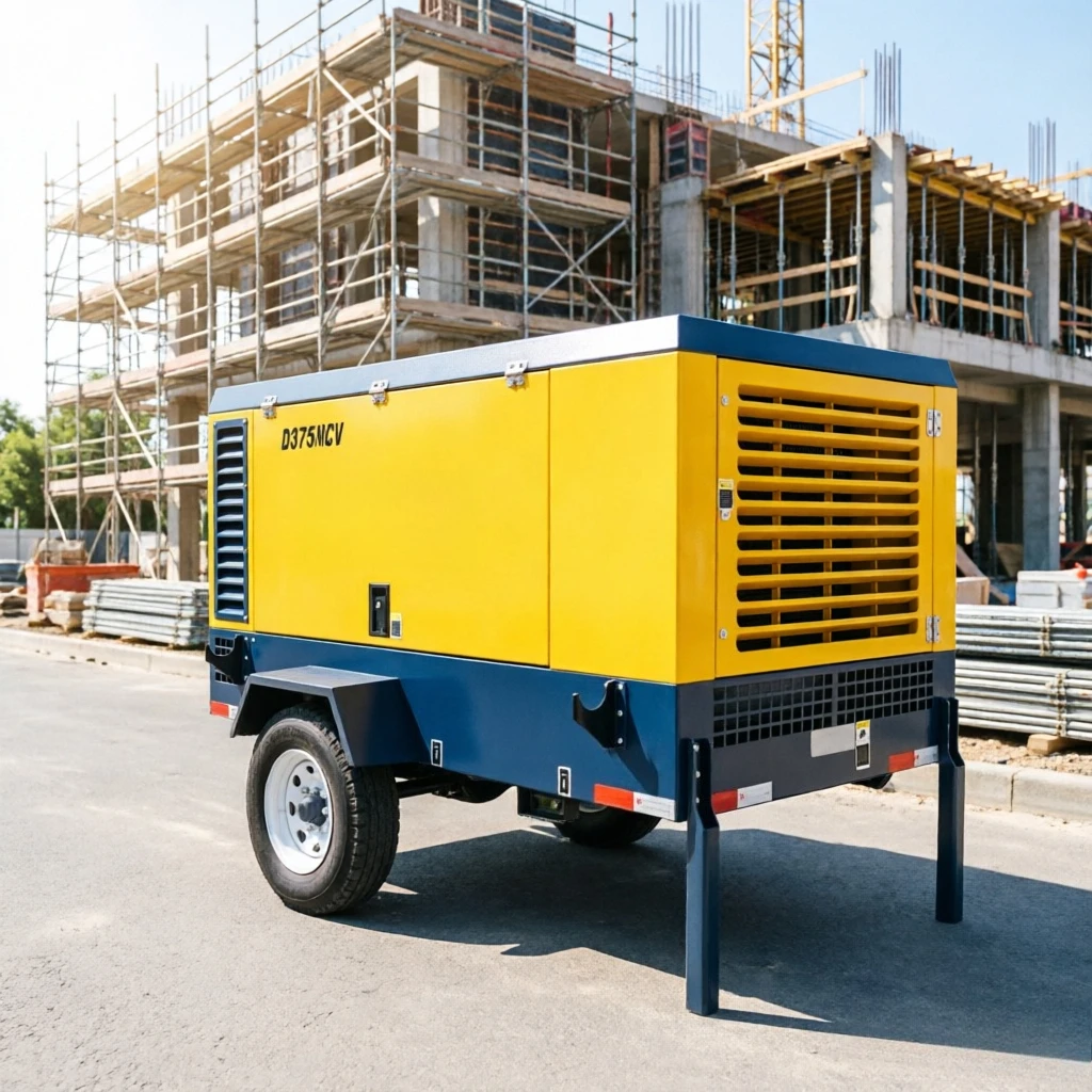 Portable Diesel Engine Driven Screw Air Compressor 375cfm 10.6m3/min 10.3Bar Air Cooled Mining Drilling Compressor Customized
Portable Diesel Engine Driven Screw Air Compressor 375cfm 10.6m3/min 10.3Bar Air Cooled Mining Drilling Compressor Customized