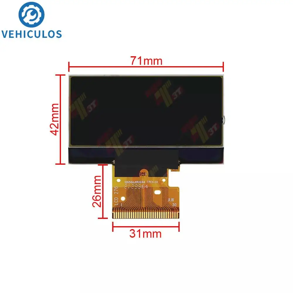 Instrument LCD Display 71*42mm A2305407611 A2305404847 A2305406311 A2305400023 For Mercedes R230 SL500 SL550 2003-2012
Instrument LCD Display 71*42mm A2305407611 A2305404847 A2305406311 A2305400023 For Mercedes R230 SL500 SL550 2003-2012