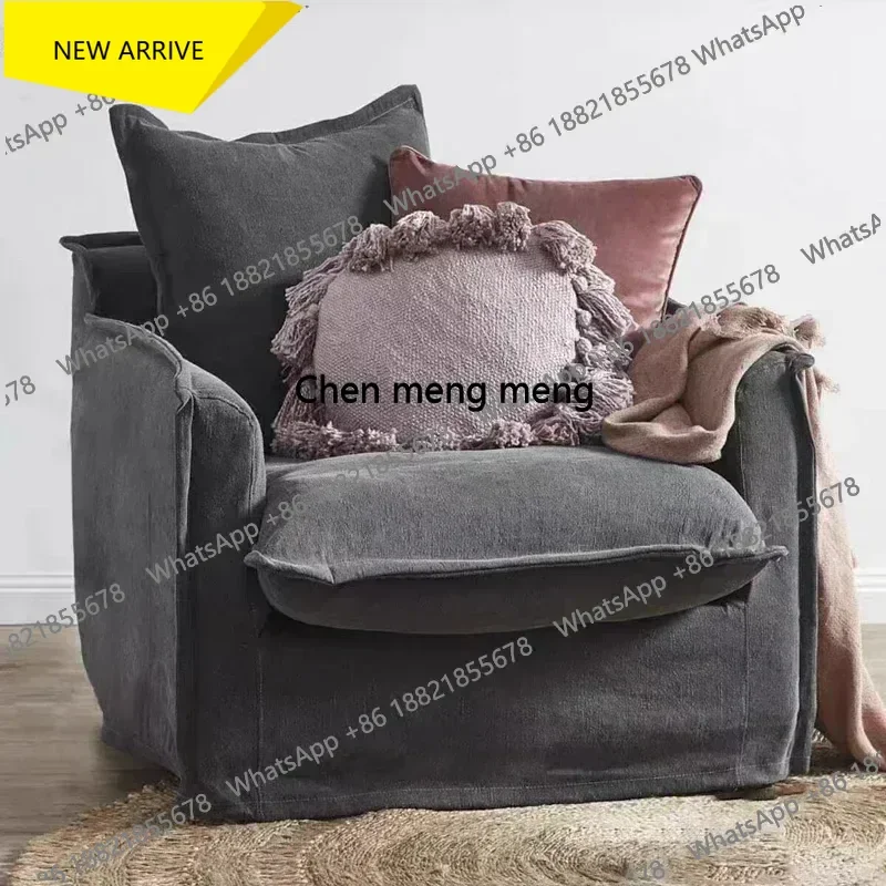 Apartment Modern Sofa Single Fabric Cushion Living Room Sofa Designer European Sillon Relax Reclinable Para Salon Home Furniture
Apartment Modern Sofa Single Fabric Cushion Living Room Sofa Designer European Sillon Relax Reclinable Para Salon Home Furniture