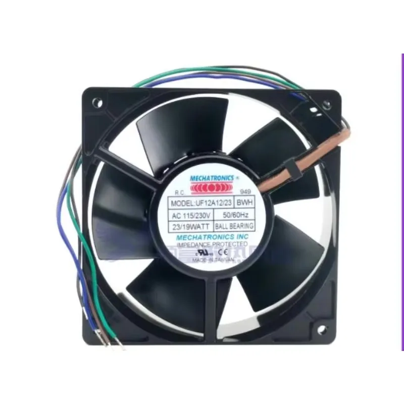 MECHATRONICS UF12A12/23 BWH AC 115/230V 23/19W 120x120x38mm Server Cooling Fan
MECHATRONICS UF12A12/23 BWH AC 115/230V 23/19W 120x120x38mm Server Cooling Fan